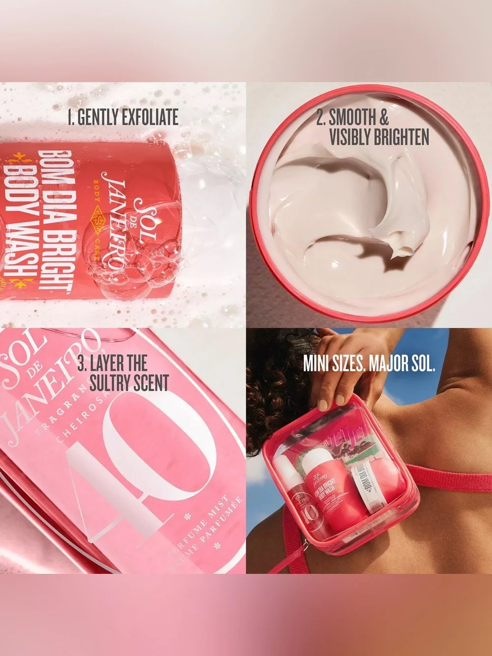 Sol de Janeiro Bom Dia Bright Jet Set Travel Kit Cheirosa 40 Body Care